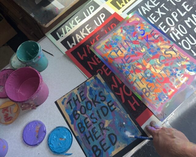 Screenprint Mono-printing with Adam Bridgland