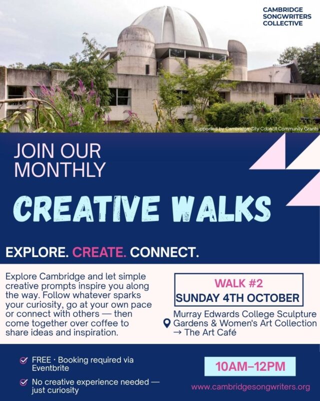Creative Walk: Murray Edwards College Sculpture Gardens