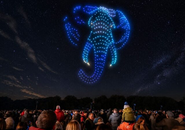 Space Safari Drone Light Show – Cambridge