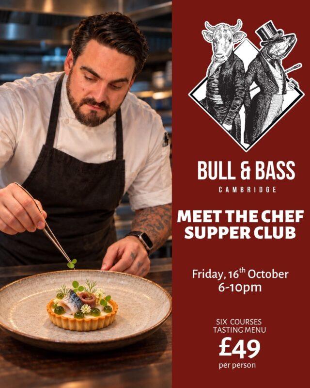 Meet the Chef Supper Club at Bull & Bass