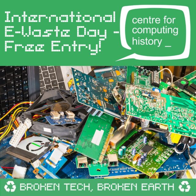 International E-Waste Day – Saturday 17th October 2026