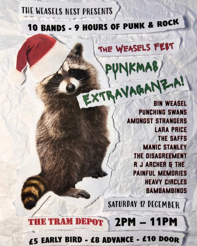 The Weasels Fest(ive) Punkmas Extravaganza