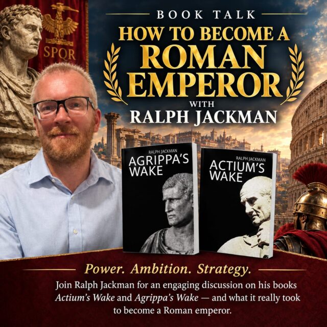 Autumn Talks: How to be a Roman Emperor with Ralph Jackman